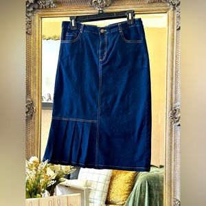 Shanna’s Threads Denim Skirt